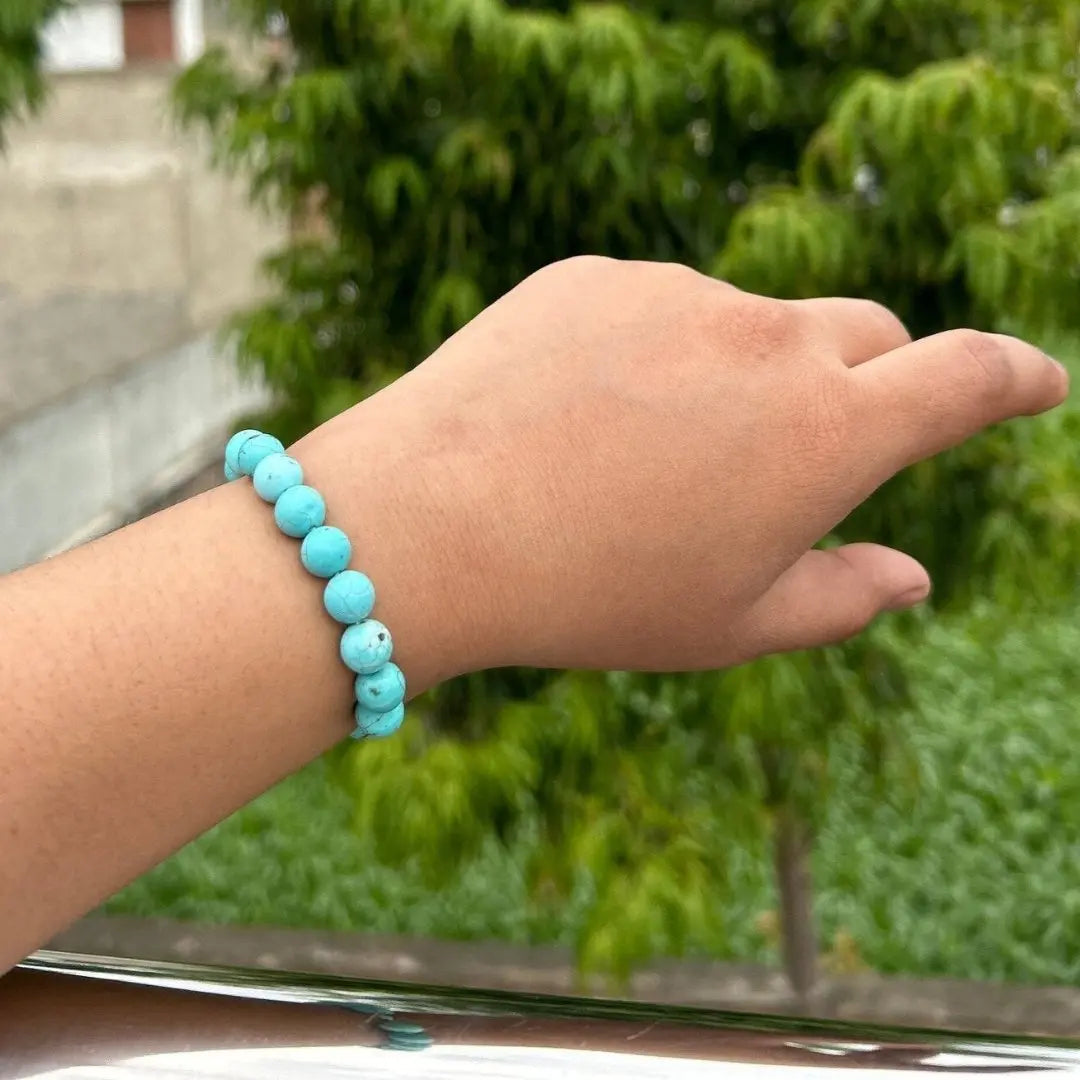 Natural Firoza/Turquoise Crystal Healing Bracelet ЁЯТ╕