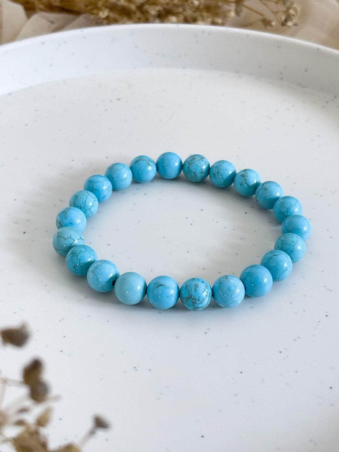 Natural Firoza/Turquoise Crystal Healing Bracelet ЁЯТ╕