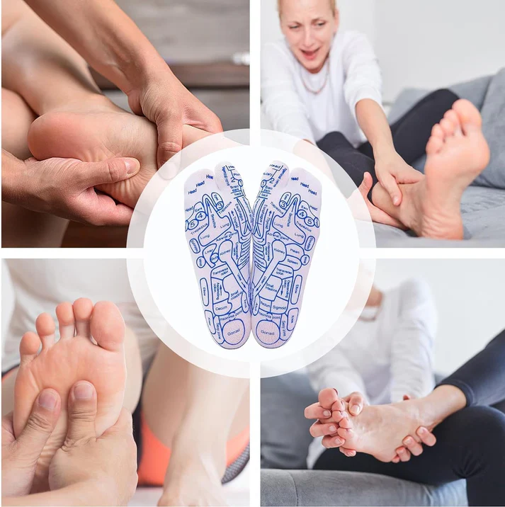 Acupressure Reflexology Socks With Massage Stick