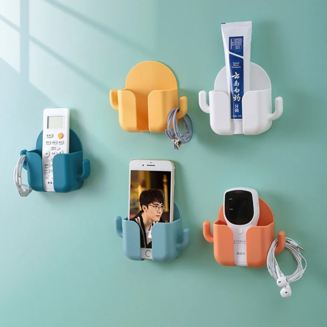 Multifunctional Wall Phone Holder (4 pieces)