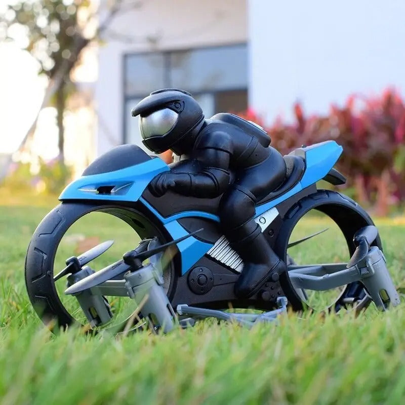 Flying Motorcycle Toy RC 2 In 1 Land Air